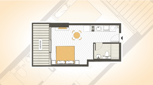 Studio Apartment Inspection.